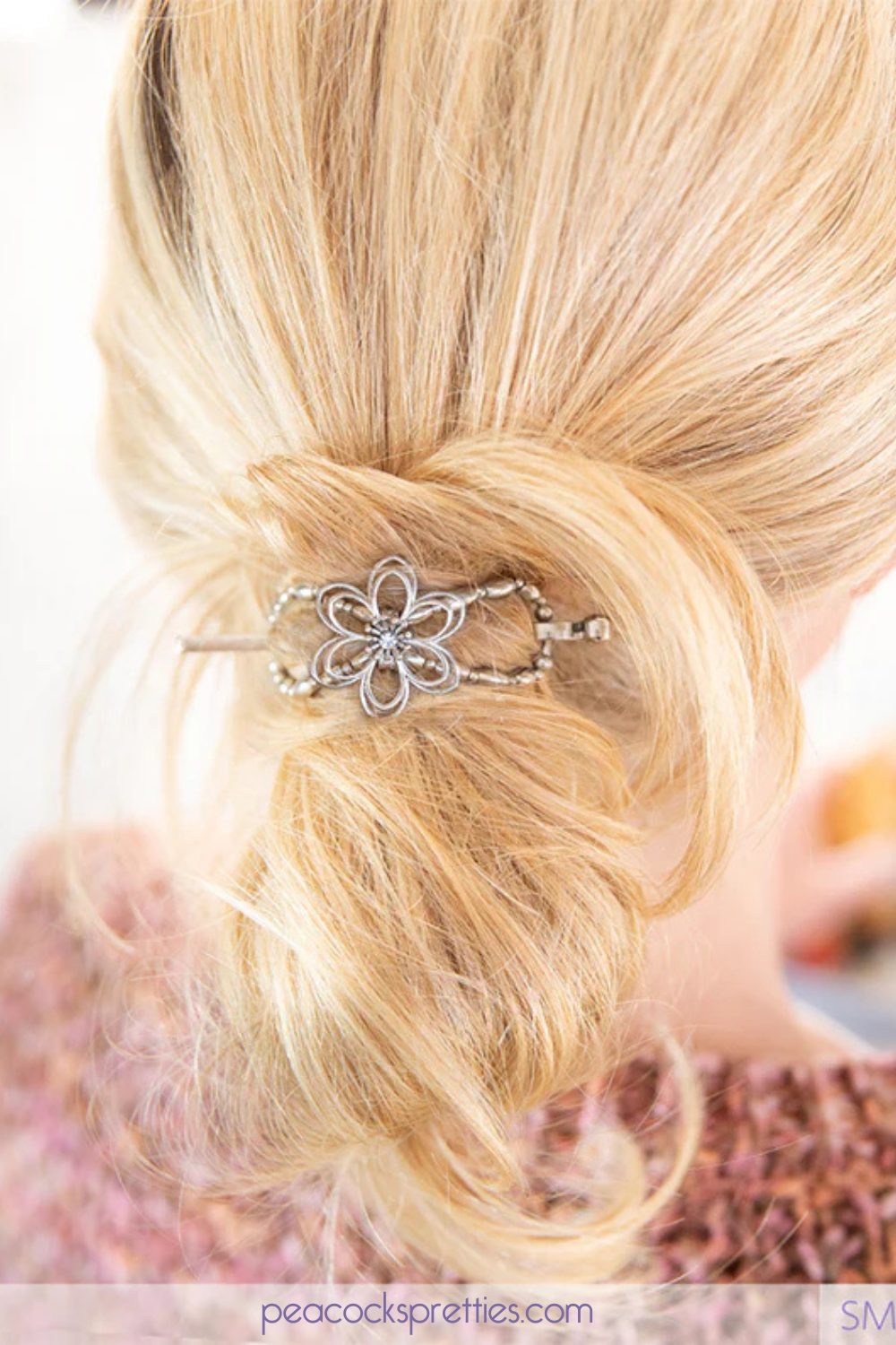 The Prettiest Way to Wear Your Hair Up